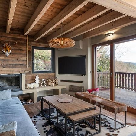 Luxueux Chalet Avec Vue Sur Les Pistes Et Le Hohneck Le Tholy Extérieur photo