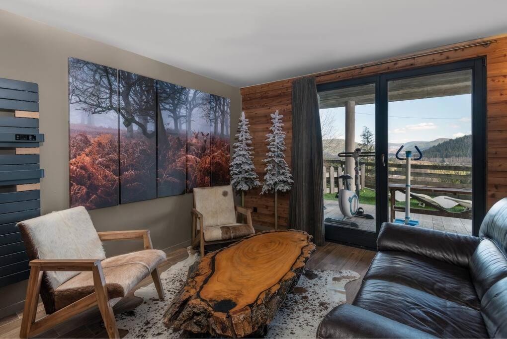 Luxueux Chalet Avec Vue Sur Les Pistes Et Le Hohneck Le Tholy Extérieur photo